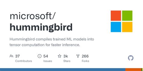 Releases · microsoft/hummingbird · GitHub.